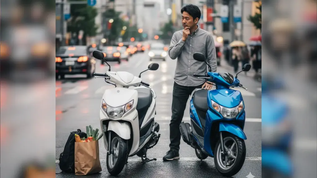 アクシスZの競合比較(アドレス125など)