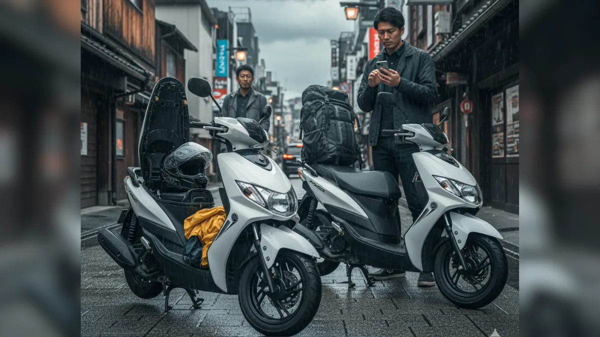 ジョグ125で後悔する理由は?アクシスZと比較した結果