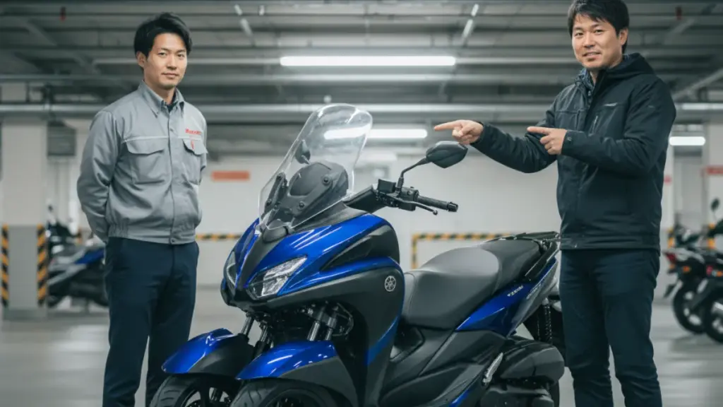 トリシティ155の後悔は賢く解消