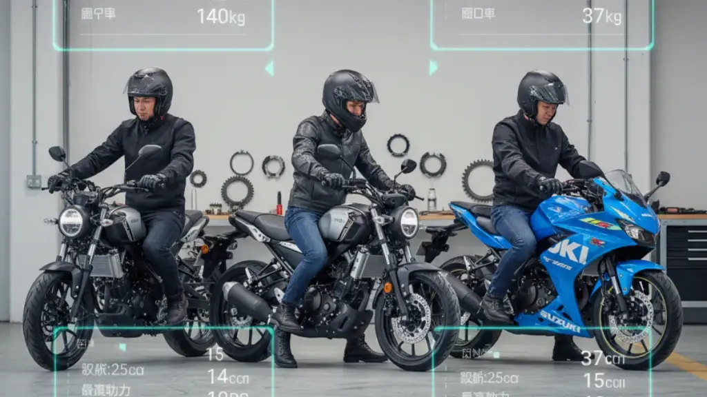 XSR125の最高速とライバル比較